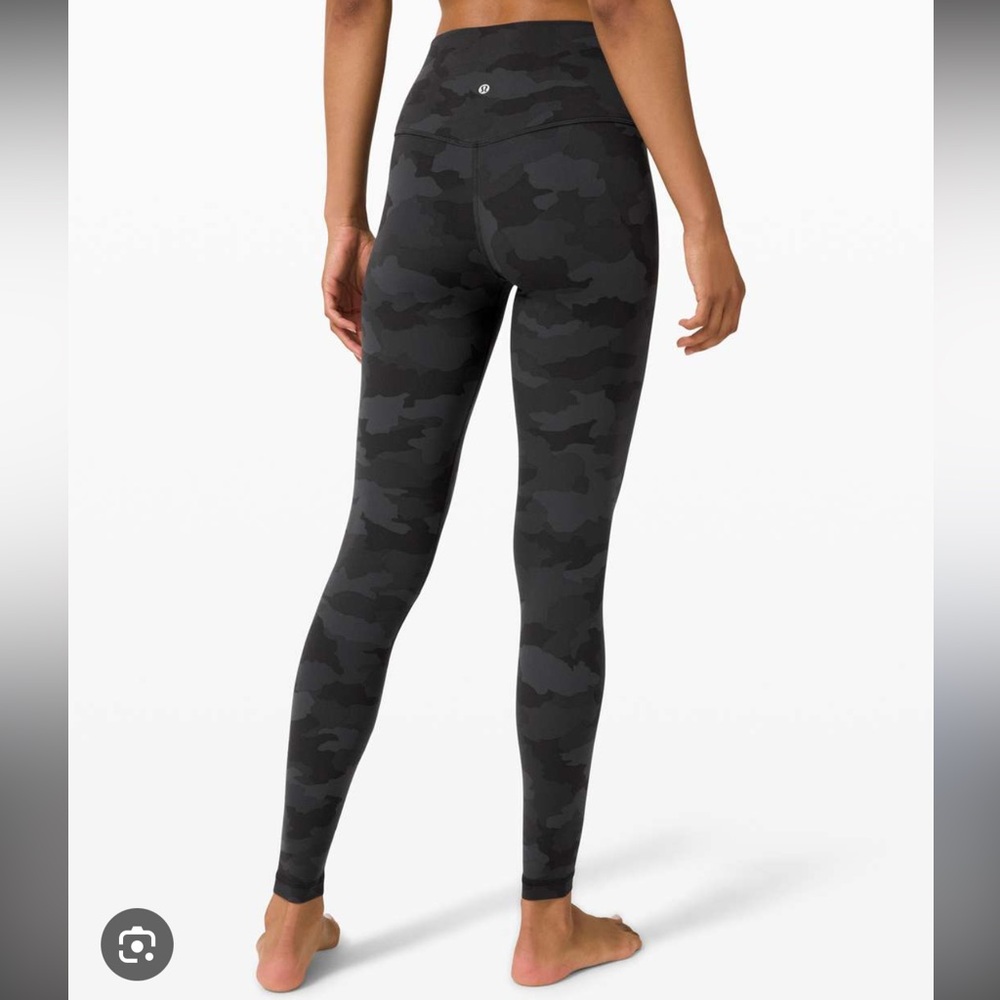 Lululemon camo align leggings 25in